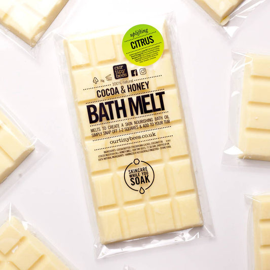 Citrus Bath Melt / 100% Natural / Eco Friendly