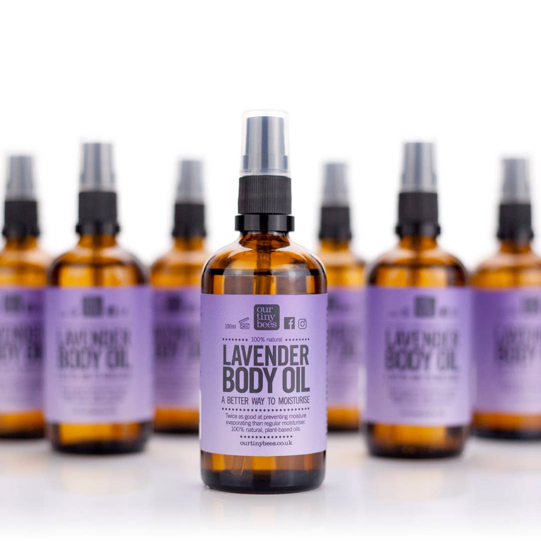 Lavender Body Oil / 100% Natural / Eco Friendly