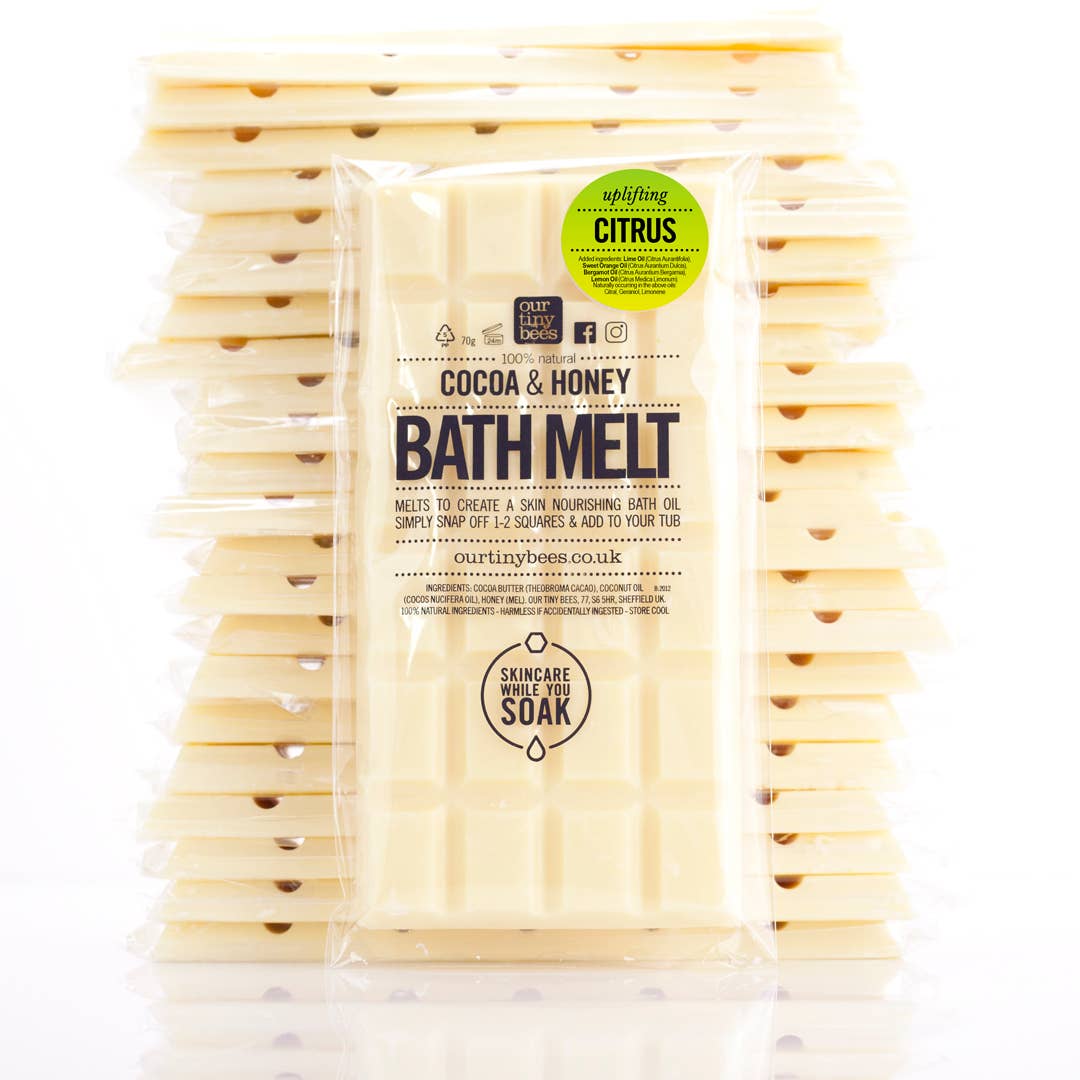 Citrus Bath Melt / 100% Natural / Eco Friendly
