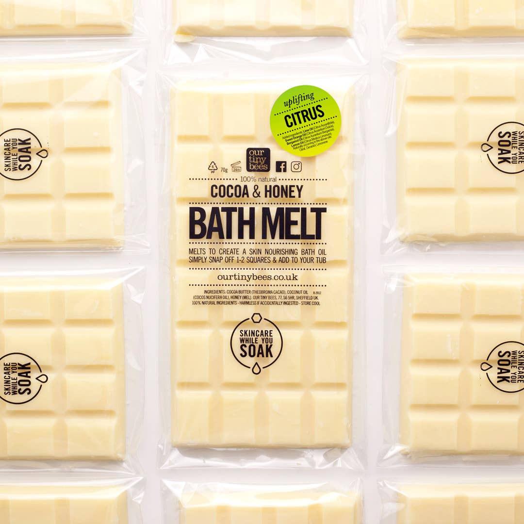 Citrus Bath Melt / 100% Natural / Eco Friendly