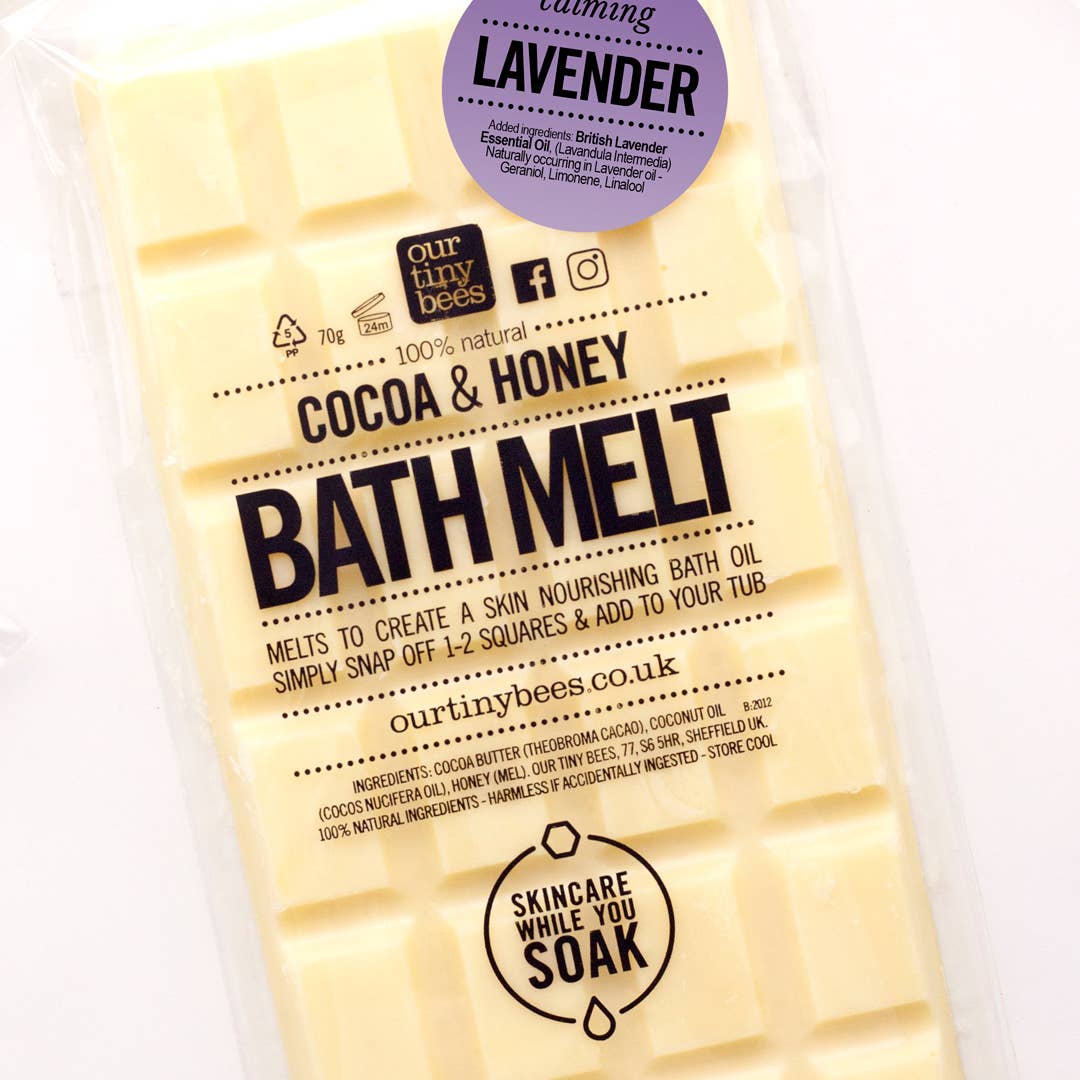 Lavender Bath Melt 100% Natural / Eco Friendly